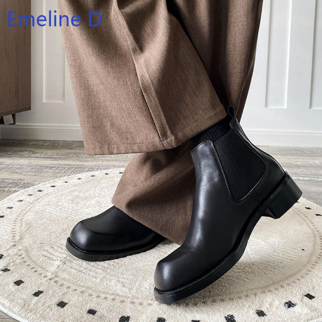Men Square Toe Chelsea Boots E - Formal Men Daily Wear Footwear review and price