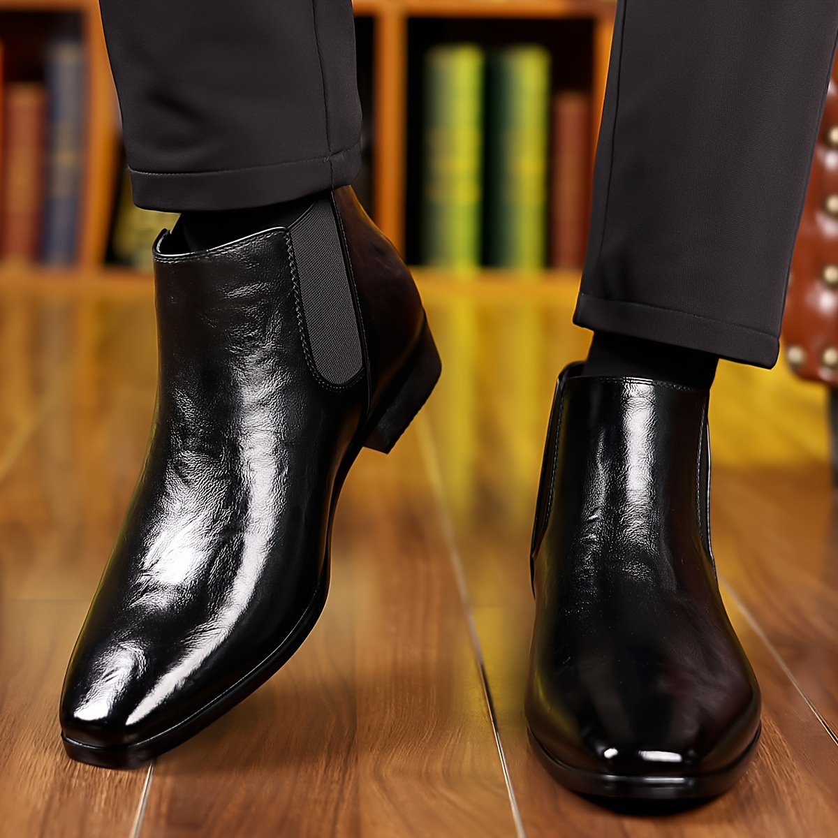 Chelsea Boots Leather Boots Au - Men Formal Wear With Boots review and price