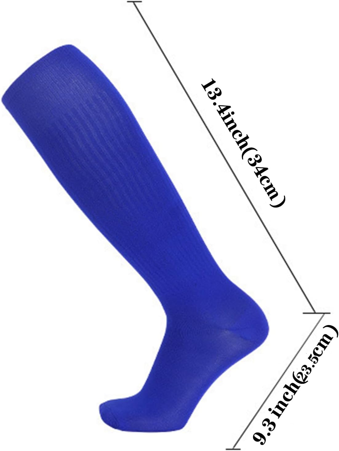 1 Pair Knee High Cotton Soccer - Sock Garter Men review and price