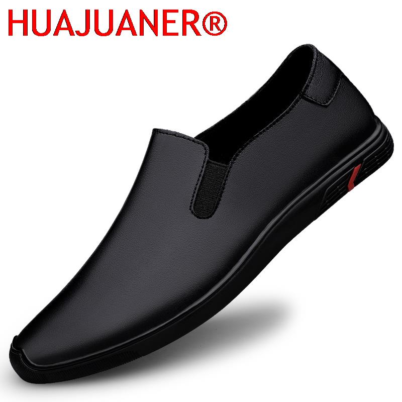 Genuine Leather Shoes Men's Lo - Men Formal Wear All Black review and price