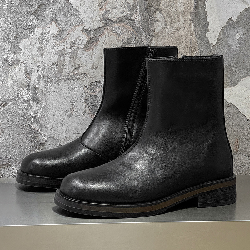 Vintage Mens Boots Luxury Hand - Men Formal Wear With Boots review and price