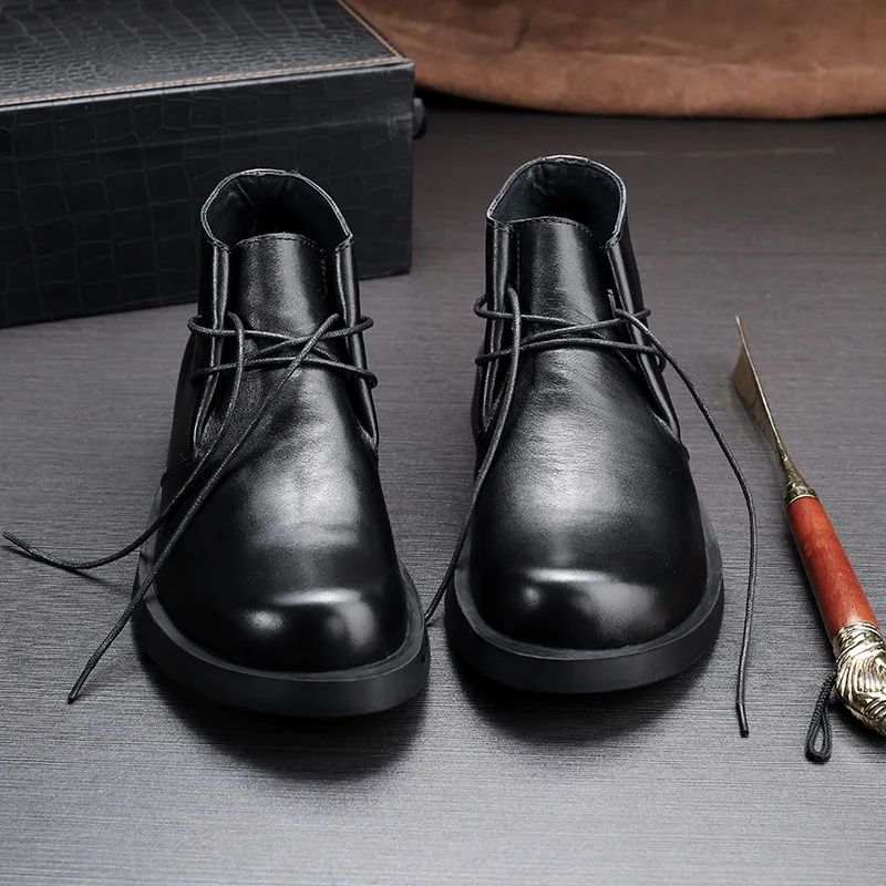 Vintage Genuine Leather Men's  - Men Formal Wear With Boots review and price