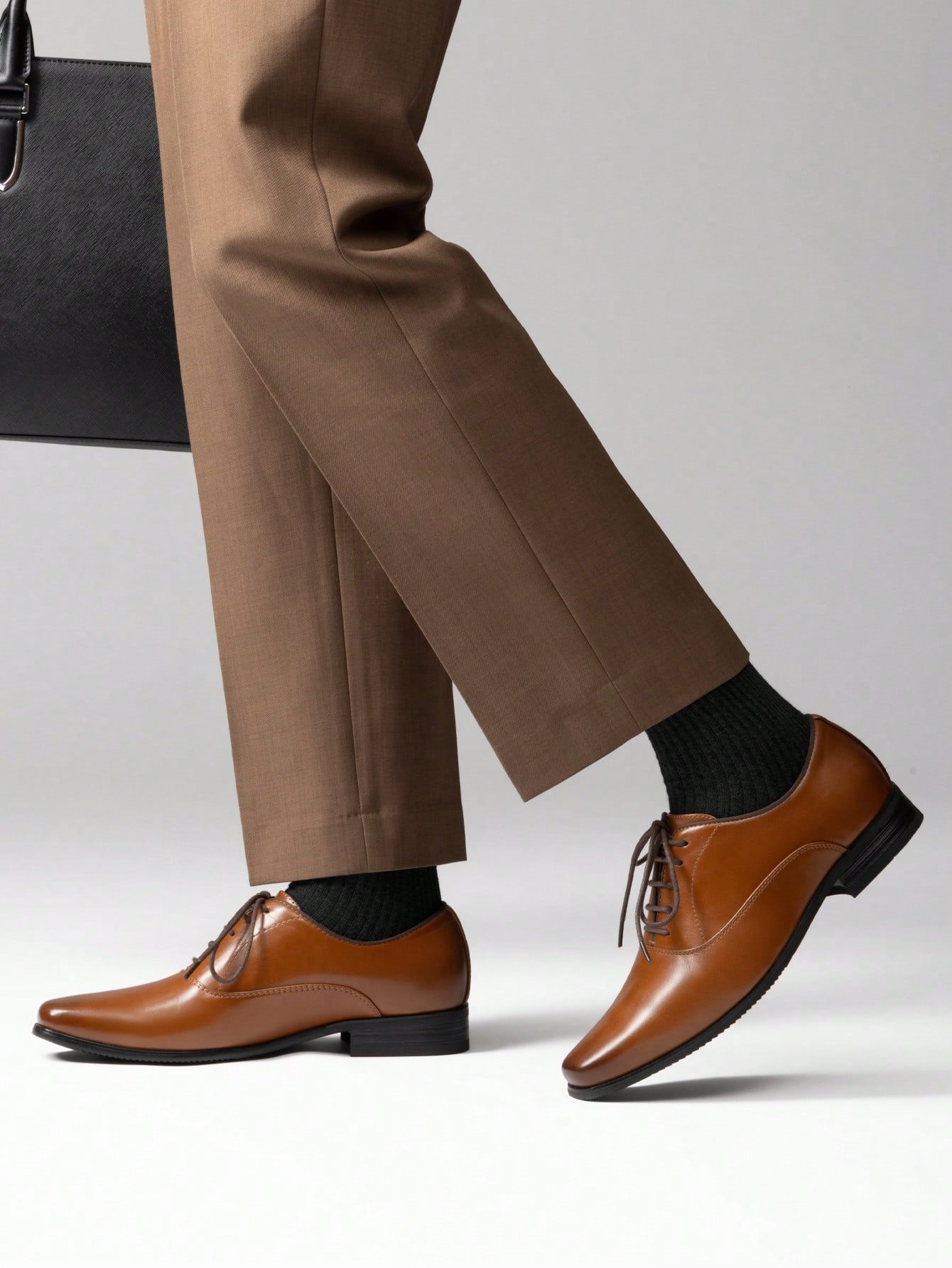 Brown Oxford Dress Shoes for M - Formal Men Daily Wear Footwear review and price