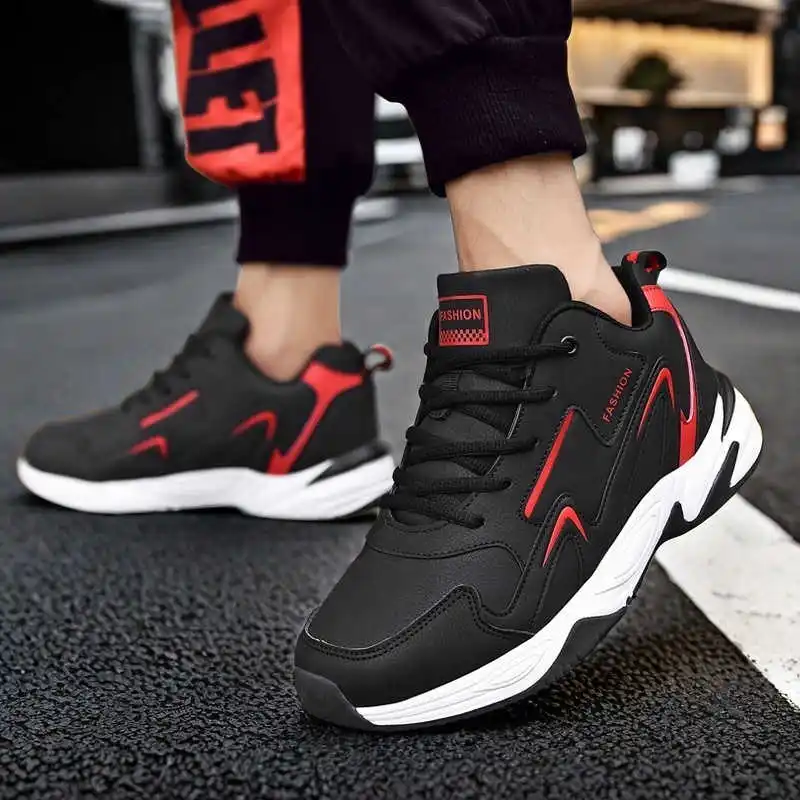 Cold-proof Spring Gym Sneakers - Men Formal Wear All Black review and price