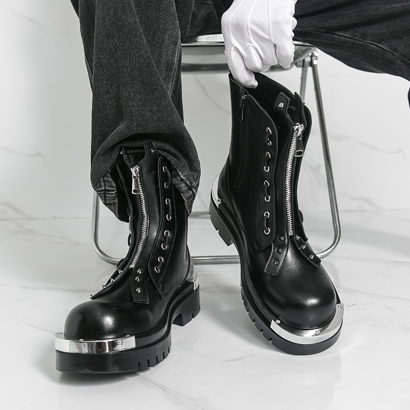 Men's thick soled boots Design - Men Formal Wear With Boots review and price