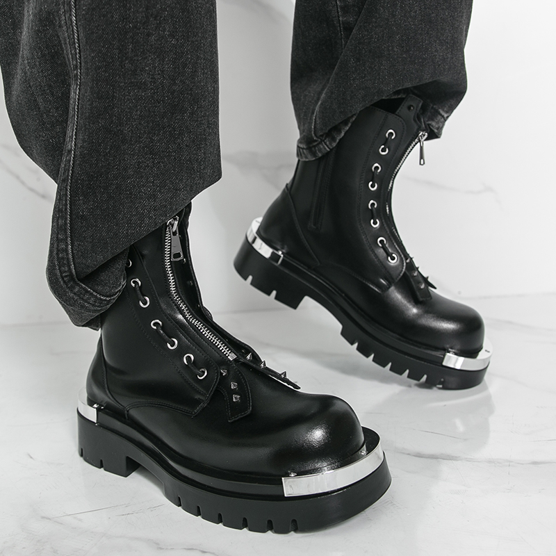 Men's thick soled boots Design - Men Formal Wear With Boots review and price