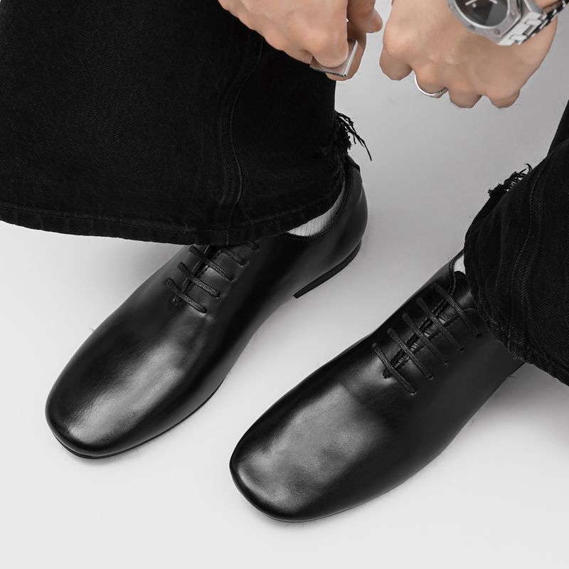 Men's Lace‑Up Oxford Dress Sho - Formal Men Daily Wear Footwear review and price